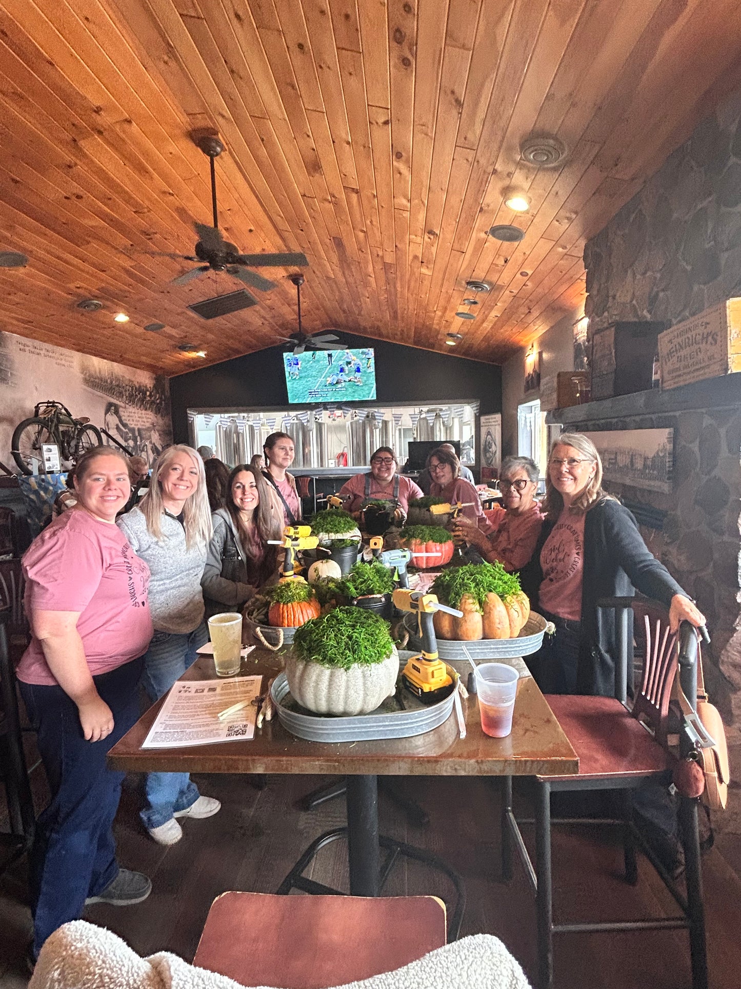 Succulent Pumpkin Workshop| ABC Brewing| Battle Lake, MN