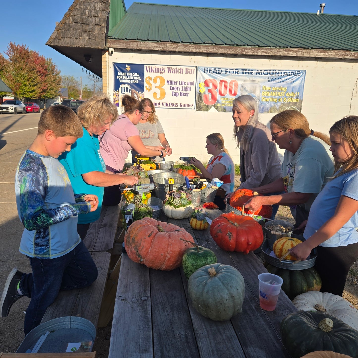Succulent Pumpkin Workshop | Old No. 1 Bar & Grill — Morris, MN