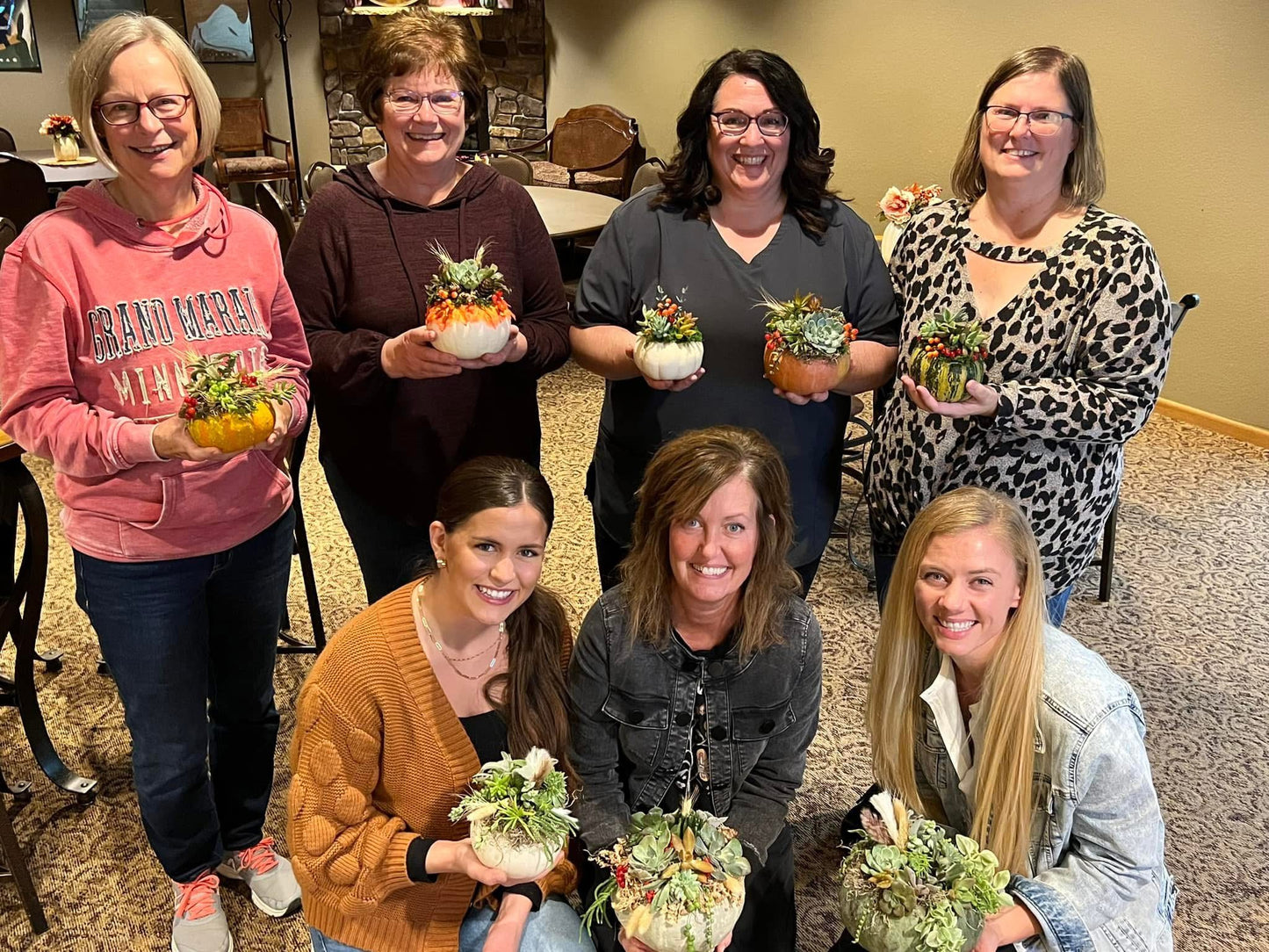 Succulent Pumpkin Workshop at Messiah Lutheran Church - Underwood, MN OPEN TO THE PUBLIC