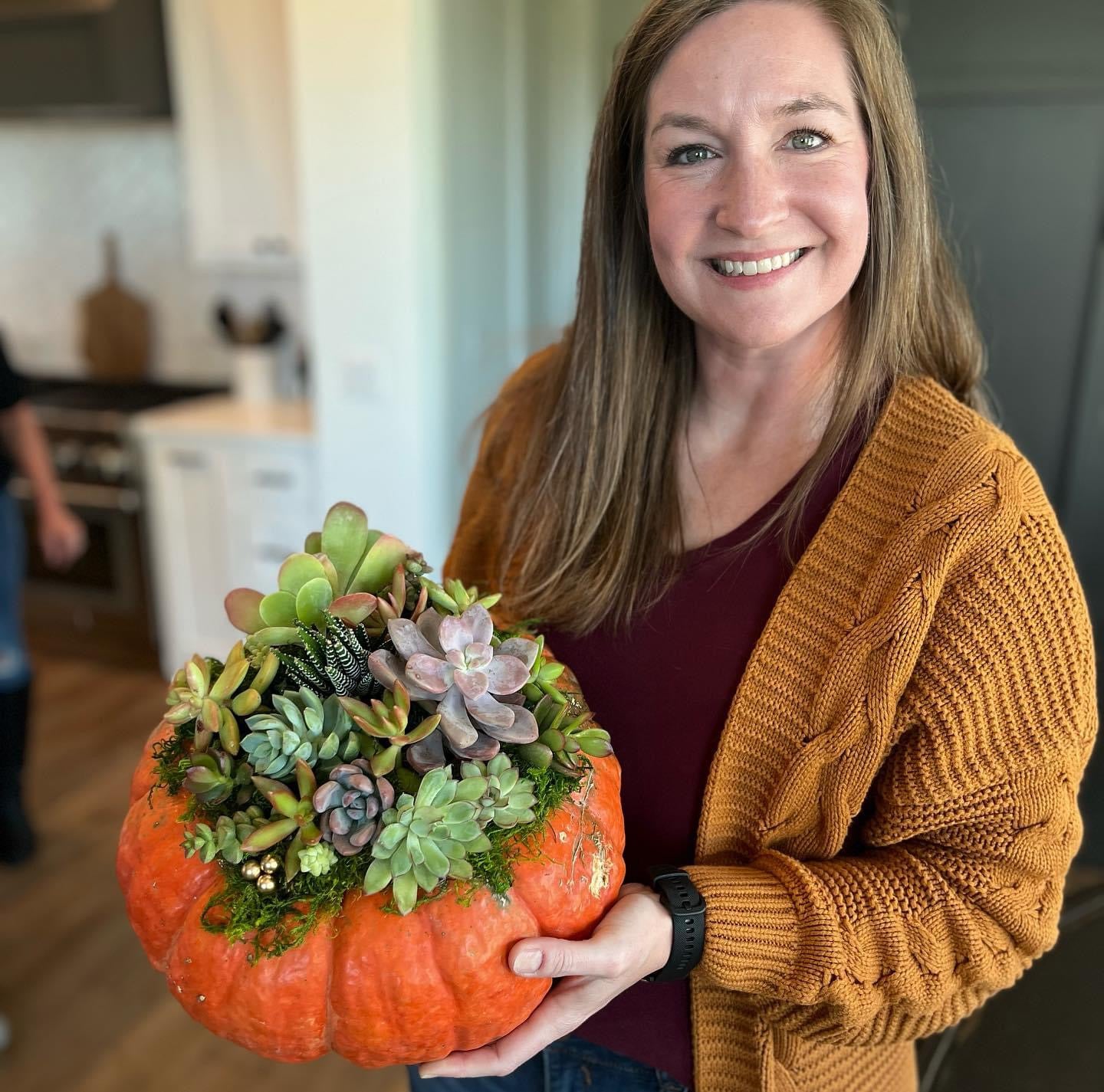 Succulent Pumpkin Workshop at Copper Trail Brewing - Alexandria, MN