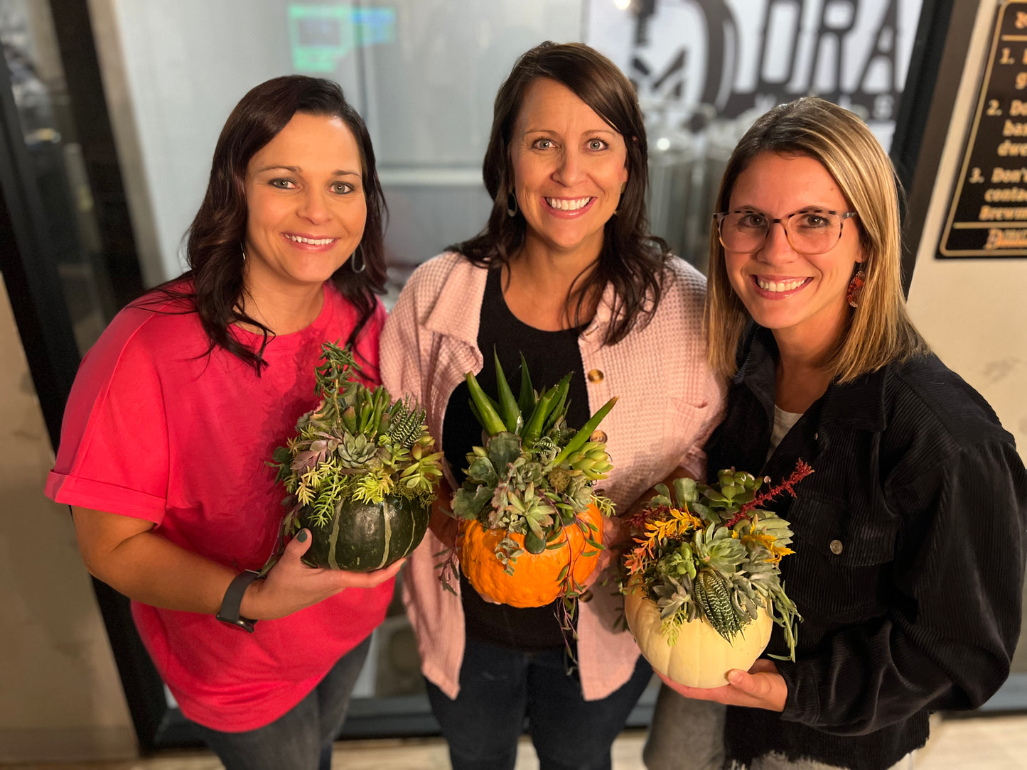 Succulent Pumpkin Workshop at Copper Trail Brewing - Alexandria, MN